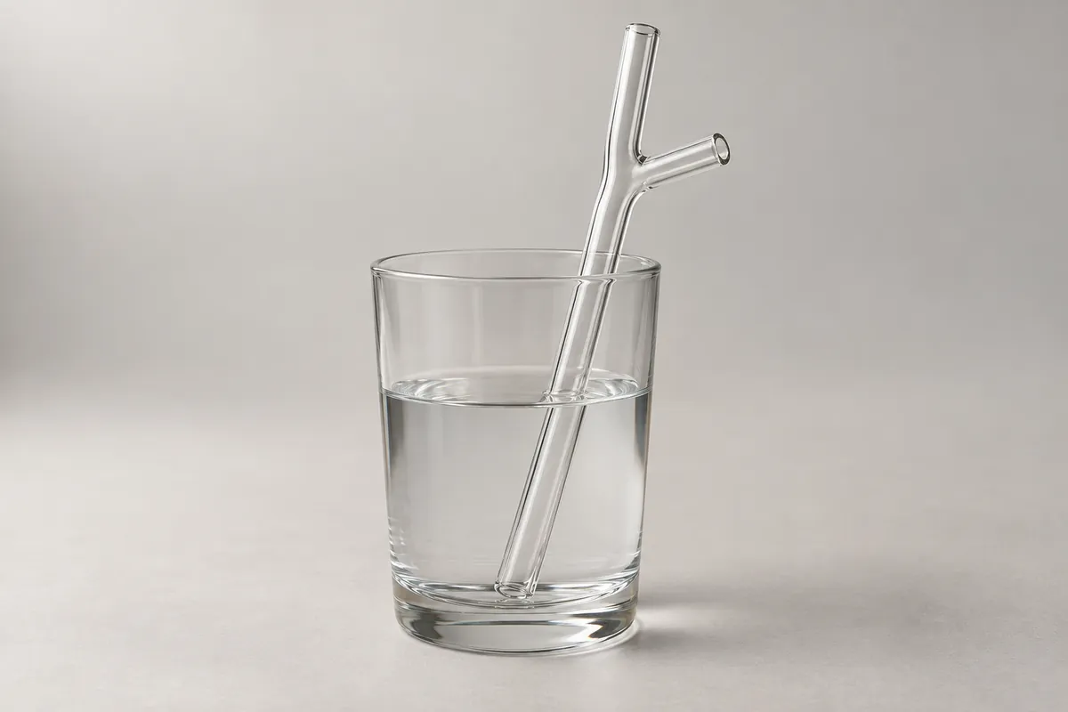 Air-Branch Drinking Straw