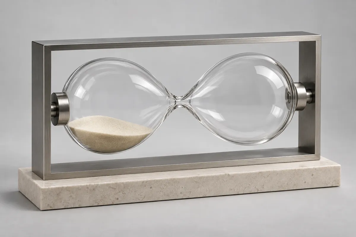 Horizontal Kitchen Hourglass