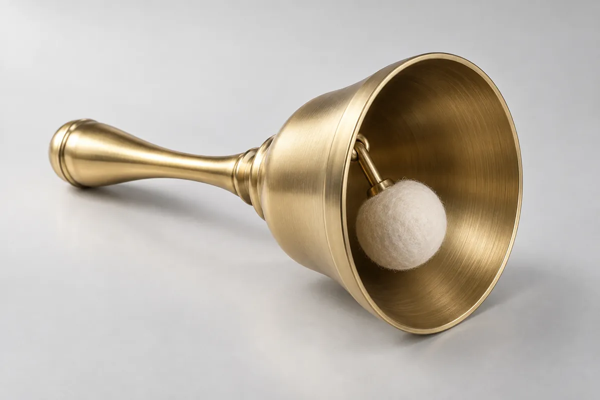 Felt-Struck Table Bell